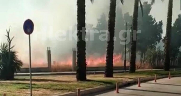 Φωτιά στο Λουτράκι: Αποκλειστικές εικόνες - ΗΛΕΚΤΡΑ ...