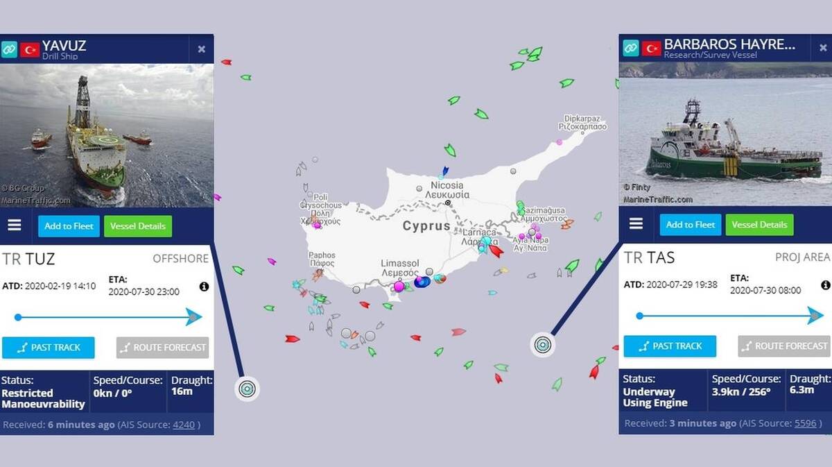 Η Τουρκία περικυκλώνει την Κύπρο με Navtex και ερευνητικά πλοία - ΕΛΛΑΔΑ