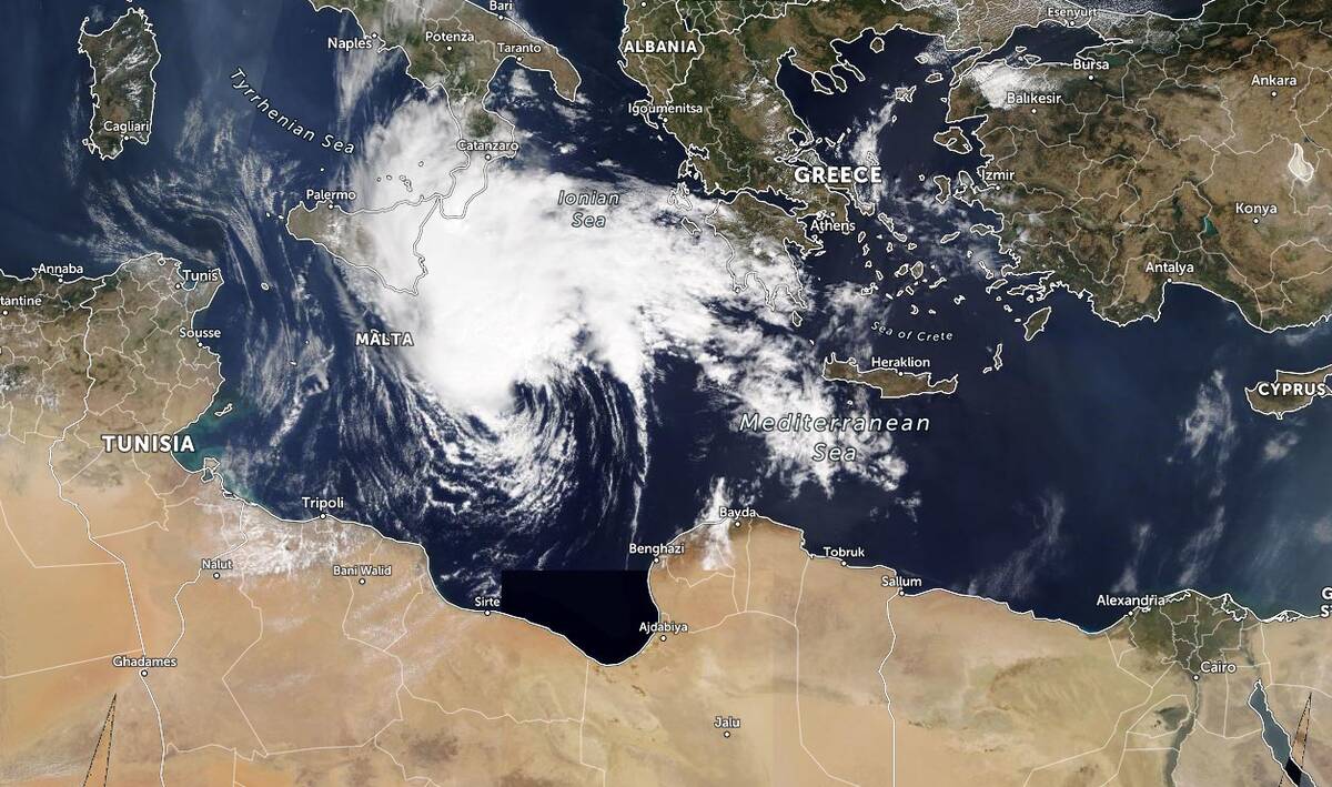 Κακοκαιρία «Ιανός»: Πλησιάζει ο μεσογειακός κυκλώνας - Πότε αρχίζουν οι καταιγίδες - ΕΛΛΑΔΑ
