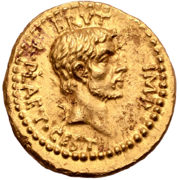 Σπάνιο χρυσό νόμισμα με αναφορές στην δολοφονία του Καίσαρα αναμένεται να δημοπρατηθεί για εκατομμύρια [εικόνες] - ΔΙΕΘΝΗ