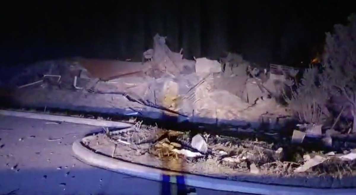 Καστοριά: Ισχυρή έκρηξη ισοπέδωσε ξενοδοχείο - Δείτε βίντεο - ΕΛΛΑΔΑ
